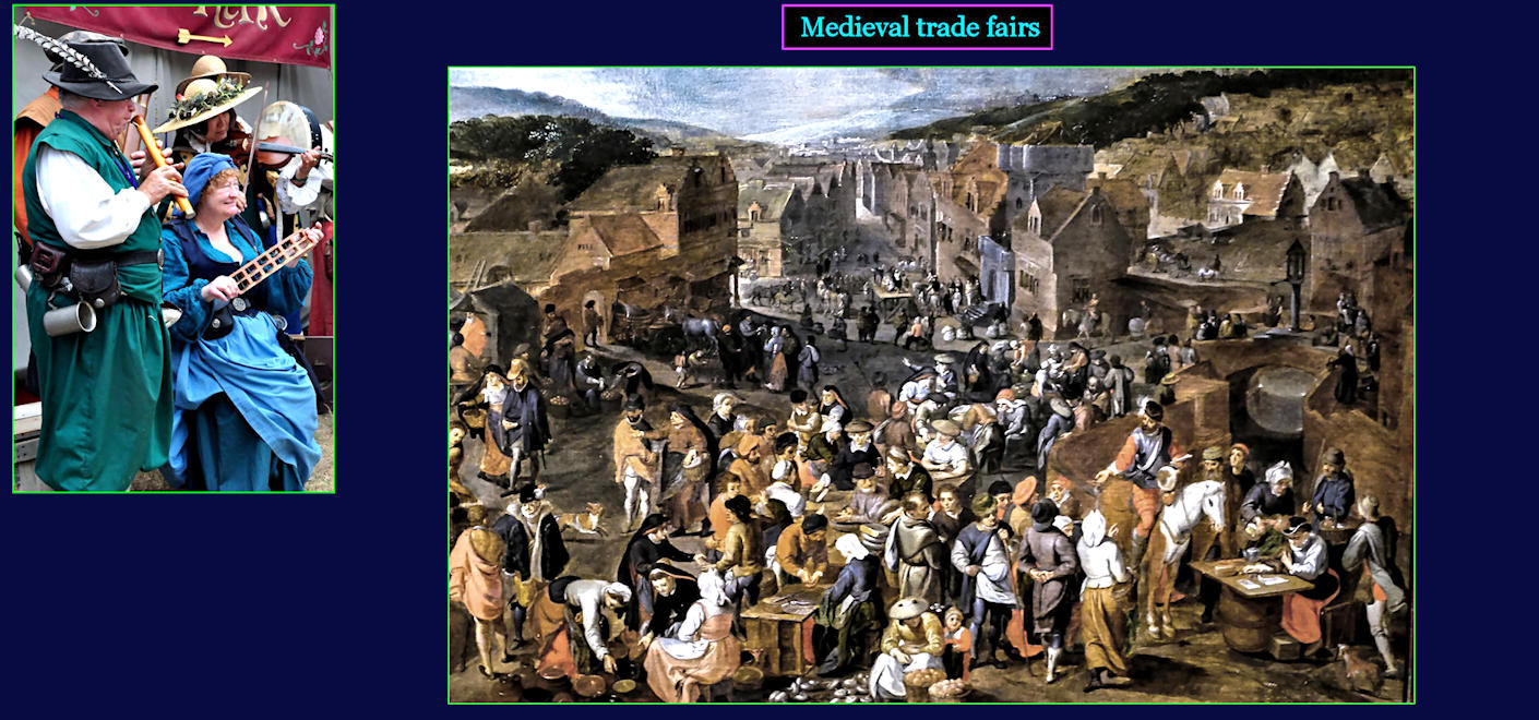 Medieval trade fairs, 1200 AD
